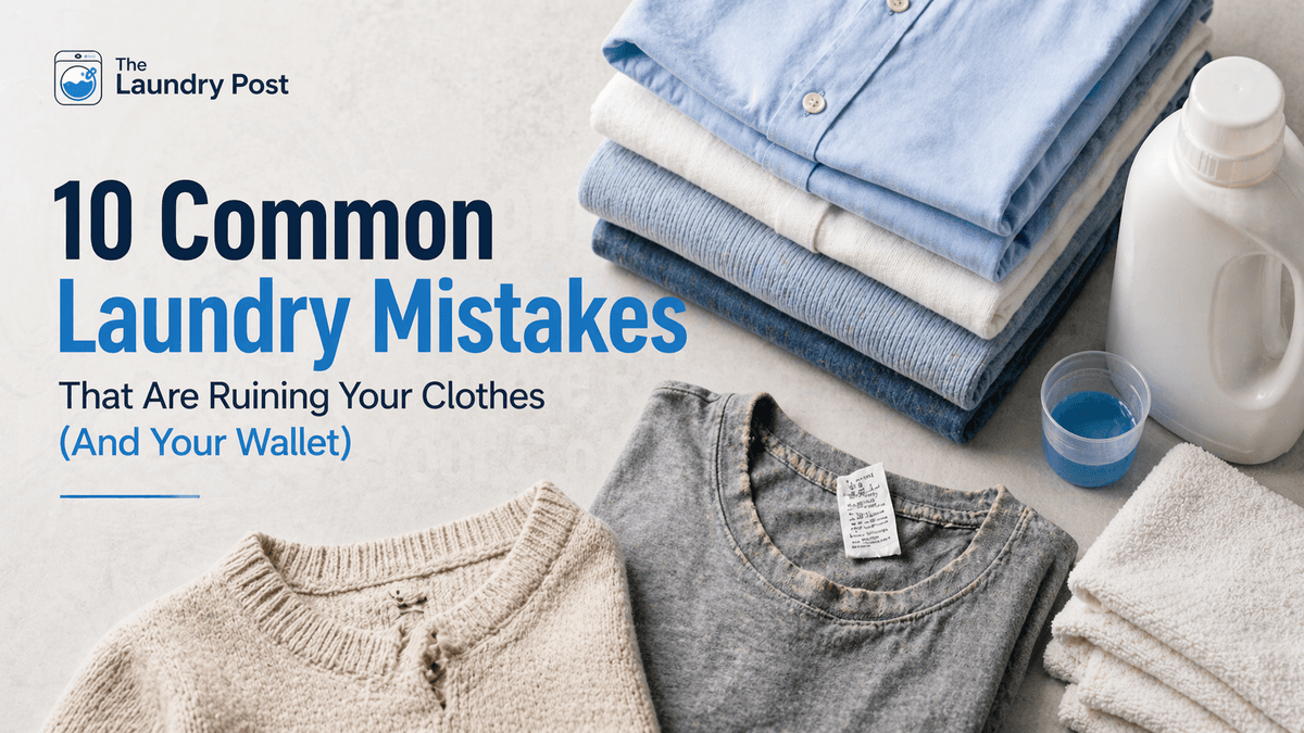 10 Common Laundry Mistakes That Are Ruining Your Clothes (And Your Wallet)