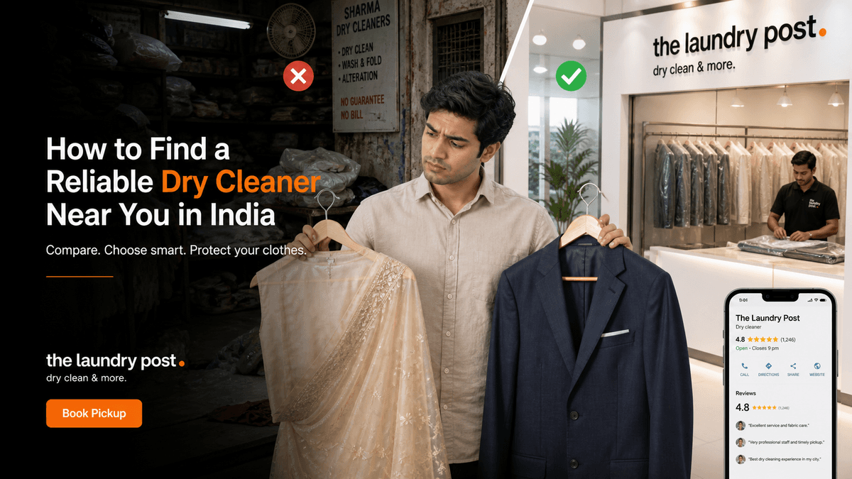 How to Find a Reliable Dry Cleaning Service Near You in India