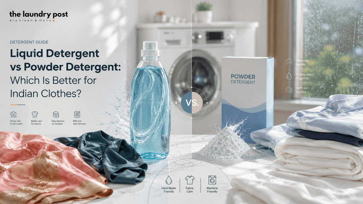 Liquid Detergent vs Powder Detergent: Which Is Better for Indian Clothes?