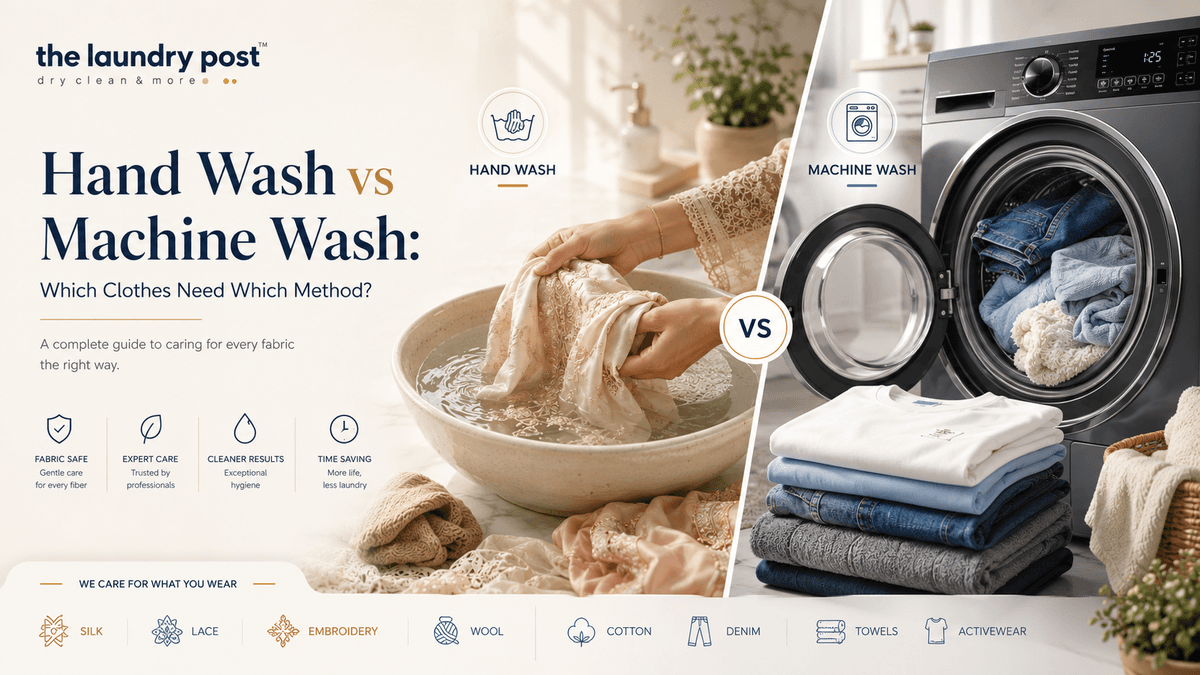 Hand Wash vs Machine Wash: Which Clothes Need Which Method?