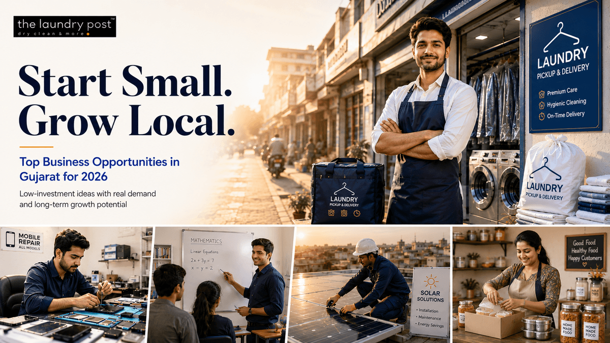 Best Low Investment Business Ideas for Small Towns in Gujarat in 2026